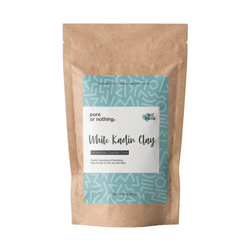 White Kaolin Clay - Pure or Nothing